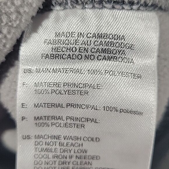 Gray Adidas Zip Up Hoodie sz X-Large - Picture 5 of 5